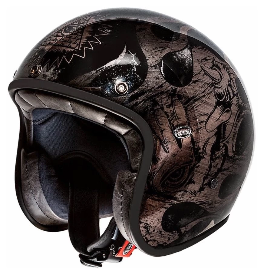 Le Petit BD Black Chromed Motorhelm 3 Le Petit BD Black Chromed Motorhelm