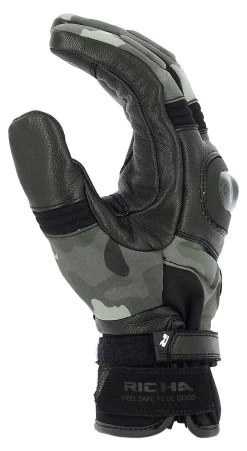 Richa Shell Camo Motorhandschoen -Professionele Winkel Voor Motoruitrusting 019265 009 3 Richa Shell Camo Glove