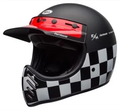 Moto-3 Fasthouse Checkers Motorhelm