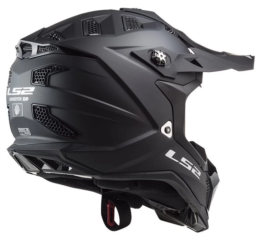 Richa MX700 Subverter Noir Motorhelm 4 Richa MX700 Subverter Noir Motorhelm - Afbeelding 2