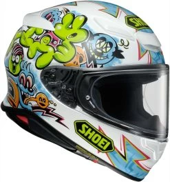 NXR2 Mural Motorhelm -Professionele Winkel Voor Motoruitrusting 024356 560 3 Shoei NXR2 Mural