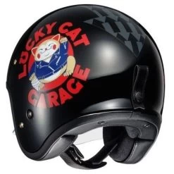 J.O Lucky Cat Garage Motorhelm -Professionele Winkel Voor Motoruitrusting 024836 122 2 Shoei J O Lucky Cat Garage 6