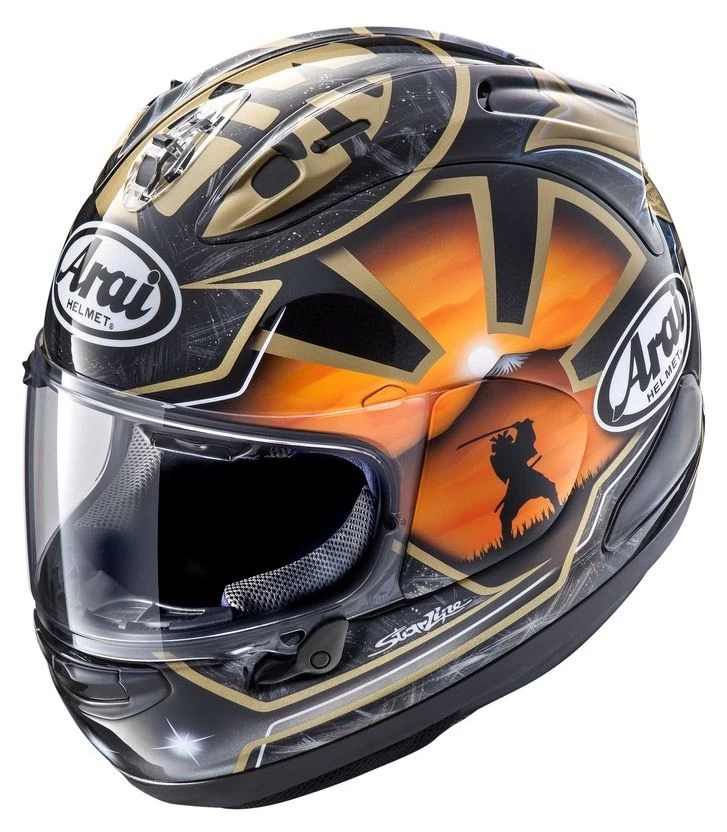 RX-7V EVO Pedrosa Spirit Motorhelm 3 RX-7V EVO Pedrosa Spirit Motorhelm