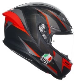 Dainese K6 S Slashcut Motorhelm 11 Dainese K6 S Slashcut Motorhelm -Professionele Winkel Voor Motoruitrusting 027218 322 3 AGV K6 S Slashcut Helmet