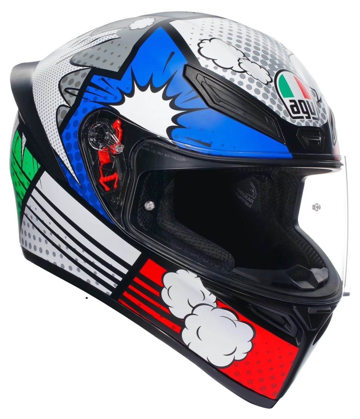 Dainese K1 S Bang Motorhelm 3 Dainese K1 S Bang Motorhelm