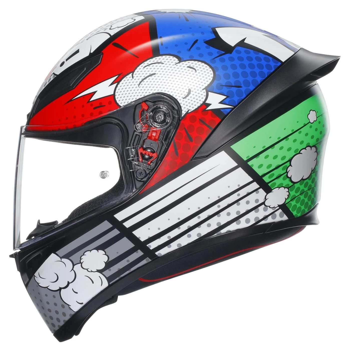 Dainese K1 S Bang Motorhelm 6 Dainese K1 S Bang Motorhelm - Afbeelding 4