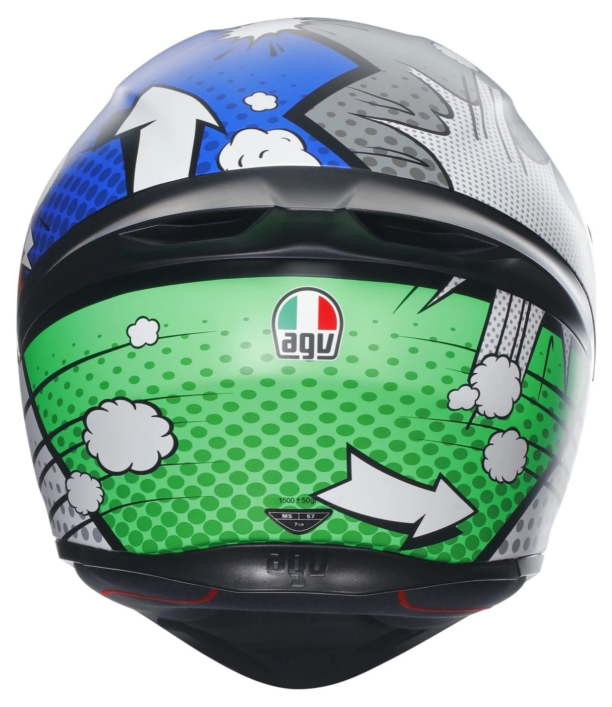 Dainese K1 S Bang Motorhelm 8 Dainese K1 S Bang Motorhelm - Afbeelding 6