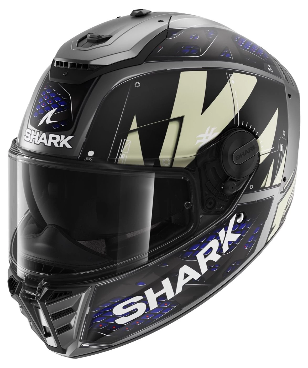 Shark Spartan RS Stingrey Motorhelm 3 Shark Spartan RS Stingrey Motorhelm