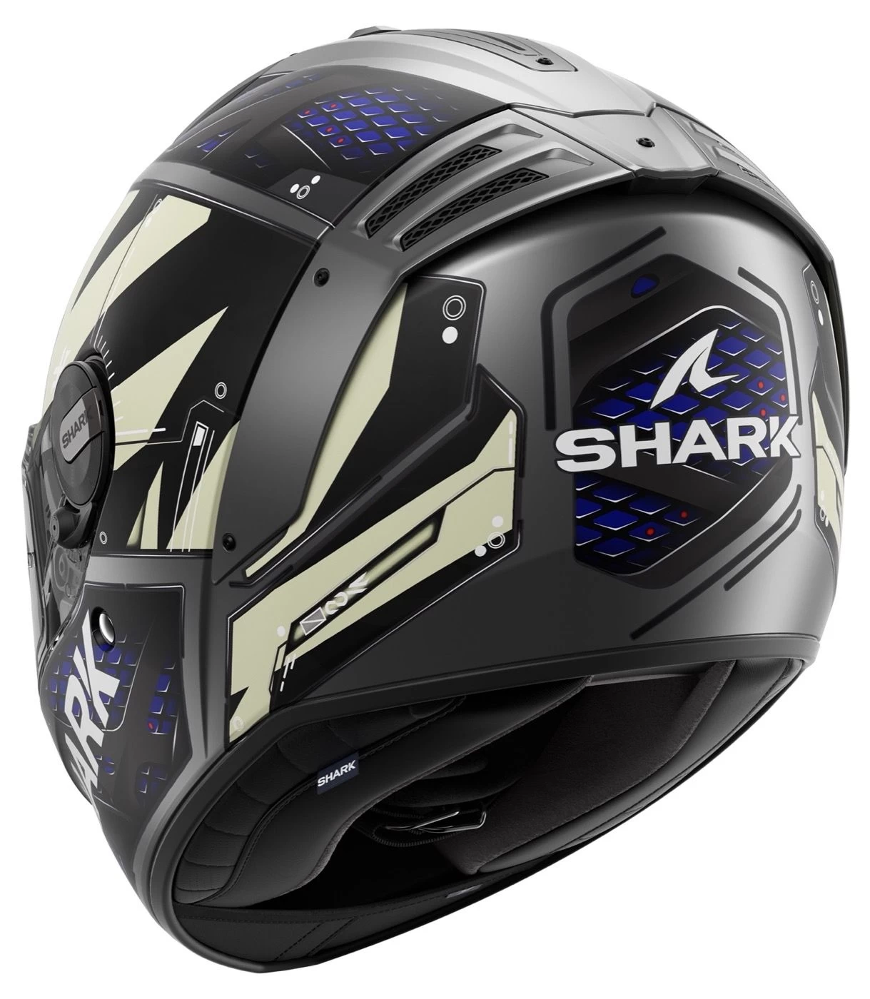 Shark Spartan RS Stingrey Motorhelm 4 Shark Spartan RS Stingrey Motorhelm - Afbeelding 2