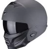 EXO-Combat II Graphite Motorhelm 2 EXO-Combat II Graphite Motorhelm -Professionele Winkel Voor Motoruitrusting 027344 102 1 Scorpion EXO Combat II Graphite Helmet