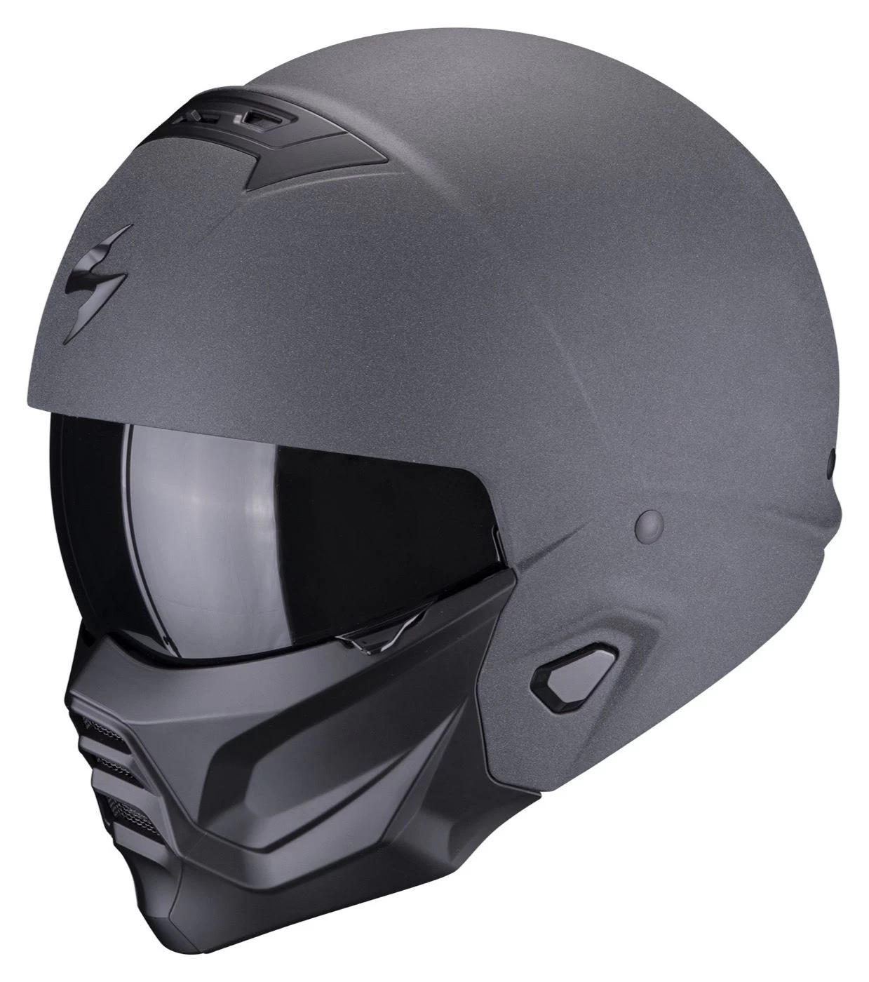 EXO-Combat II Graphite Motorhelm 3 EXO-Combat II Graphite Motorhelm