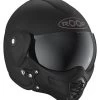 Roadster Iron Motorhelm 1 Roadster Iron Motorhelm -Professionele Winkel Voor Motoruitrusting 027861 111 1 ROOF Roadster Iron Helmet matt black black