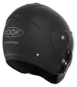Roadster Iron Motorhelm 12 Roadster Iron Motorhelm -Professionele Winkel Voor Motoruitrusting 027861 111 4 ROOF Roadster Iron Helmet matt black black
