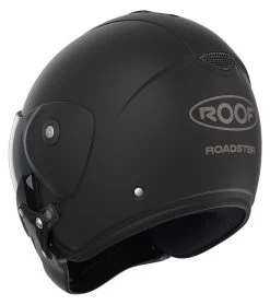 Roadster Iron Motorhelm 13 Roadster Iron Motorhelm -Professionele Winkel Voor Motoruitrusting 027861 111 5 ROOF Roadster Iron Helmet matt black black