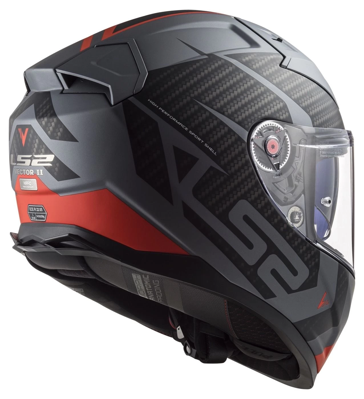 Richa FF811 Vector II Splitter Motorhelm 6 Richa FF811 Vector II Splitter Motorhelm - Afbeelding 4