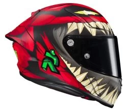 RPHA 1 Toxin Marvel Motorhelm -Professionele Winkel Voor Motoruitrusting 028447 360 3 HJC RPHA 1 Toxin Marvel Helmet
