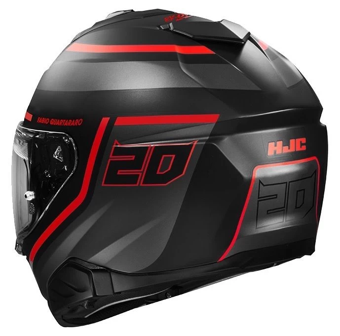 I71 Fabio Quartararo 20 Motorhelm 7 I71 Fabio Quartararo 20 Motorhelm - Afbeelding 5
